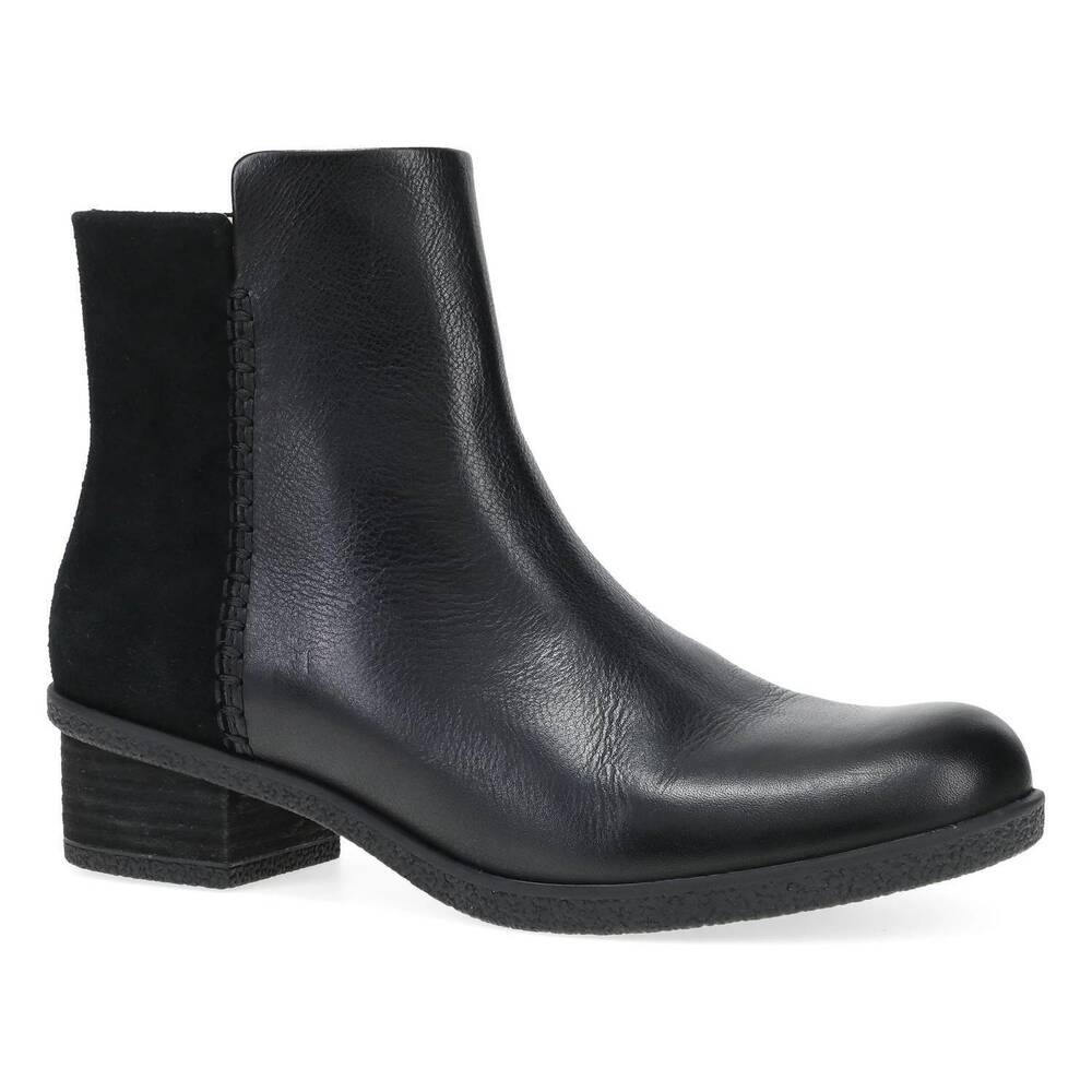 NEW DANSKO women's denay. boots in black waterproof milled boot